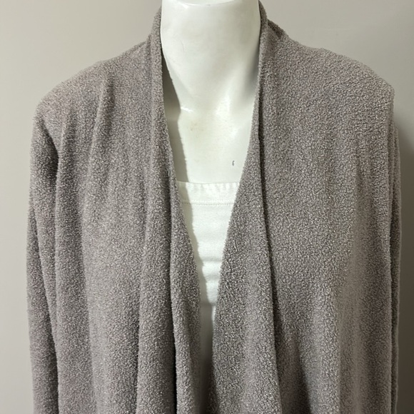 BAREFOOT DREAMS Bamboo Chic Lite Calypso Wrap Cardigan Sweater 436 S/M - Picture 3 of 10
